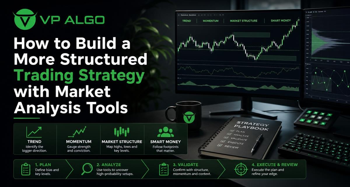 How to Build a More Structured Trading Strategy with Market Analysis Tools - VP ALGO TRADING