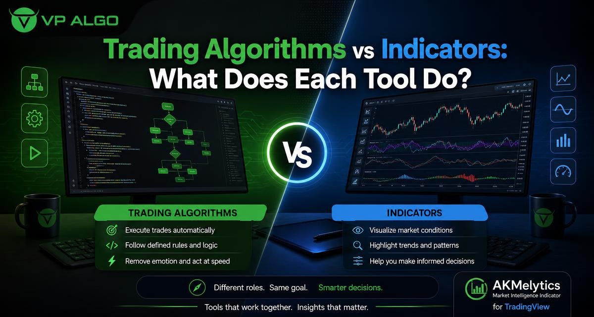 Trading Algorithms vs Indicators: What Does Each Tool Do? - VP ALGO TRADING