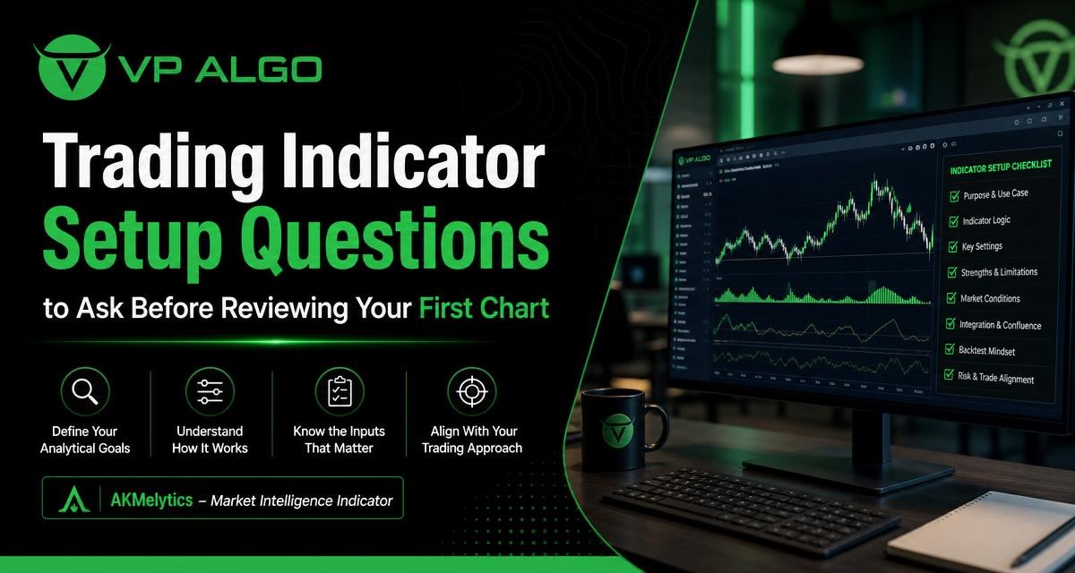 Trading Indicator Setup Questions to Ask Before Reviewing Your First Chart - VP ALGO TRADING