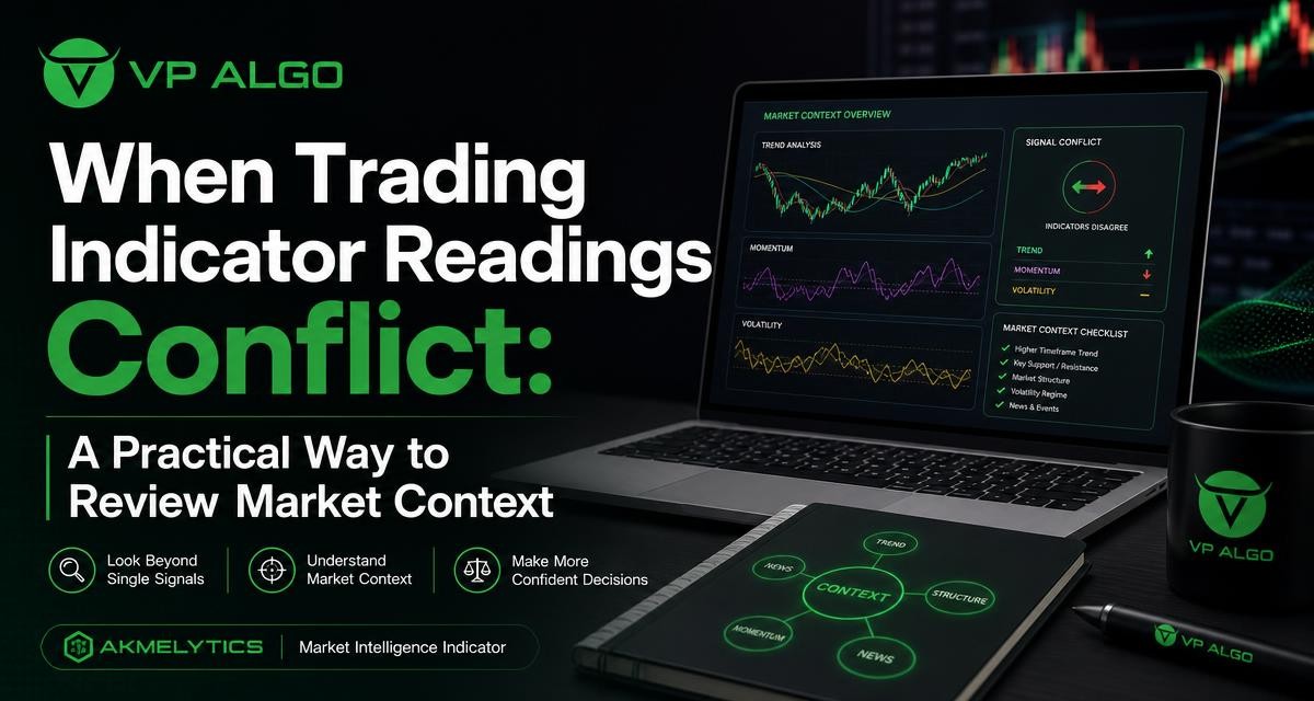 When Trading Indicator Readings Conflict: A Practical Way to Review Market Context - VP ALGO TRADING