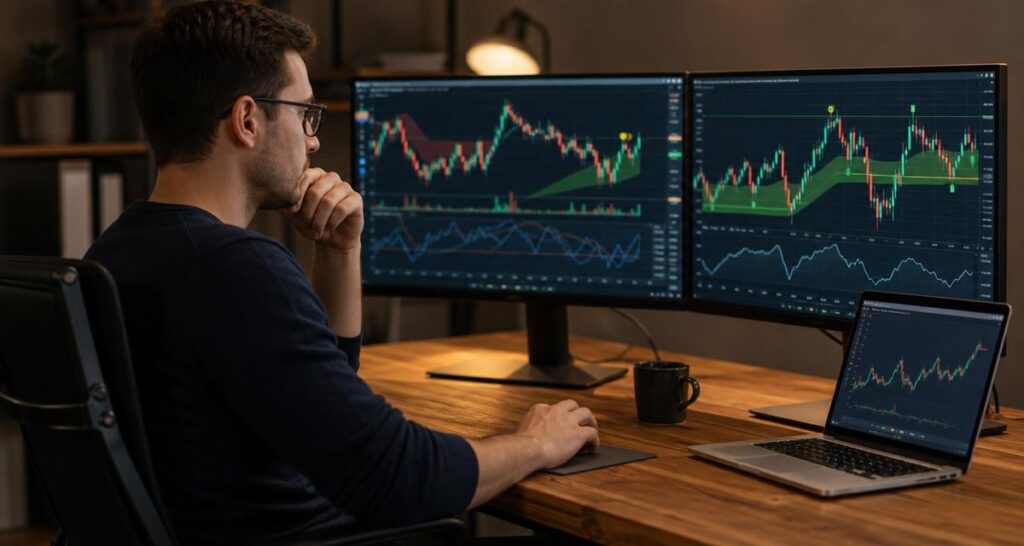 algorithmic trading solutions - Indicator support is not the same as automated execution