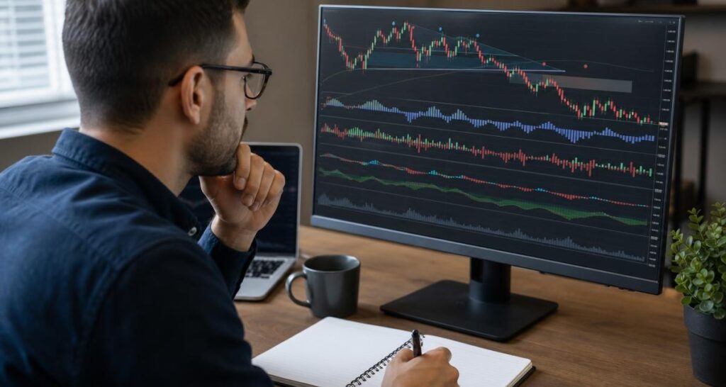 stock technical analysis - How to organize indicator information on a TradingView chart