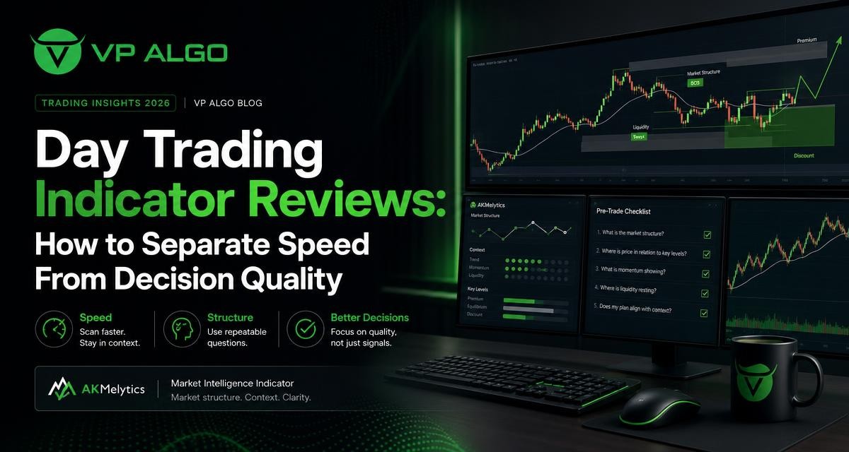 Day Trading Indicator Reviews: How to Separate Speed From Decision Quality - VP ALGO TRADING