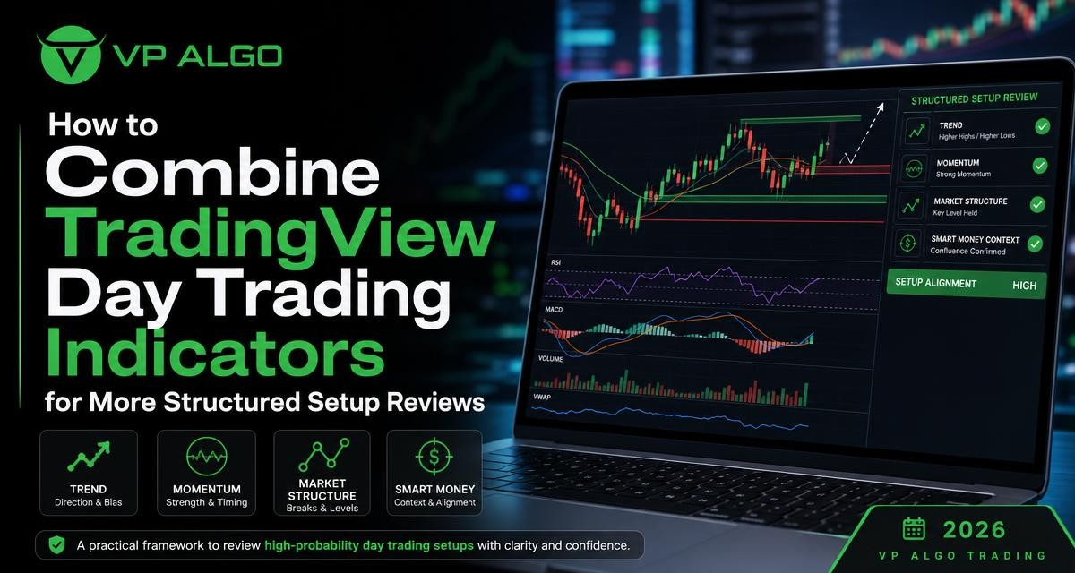 How to Combine TradingView Day Trading Indicators for More Structured Setup Reviews - VP ALGO TRADING