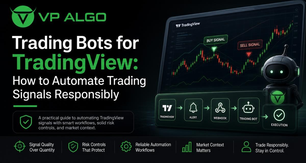 Trading Bots for TradingView: How to Automate Trading Signals Responsibly - VP ALGO TRADING