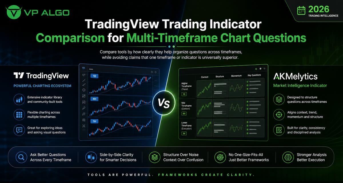 TradingView Trading Indicator Comparison for Multi-Timeframe Chart Questions - VP ALGO TRADING