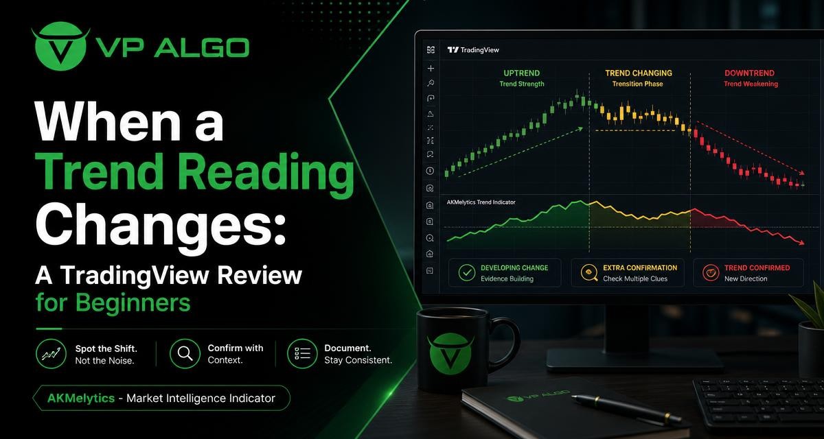 When a Trend Reading Changes: A TradingView Review for Beginners - VP ALGO TRADING
