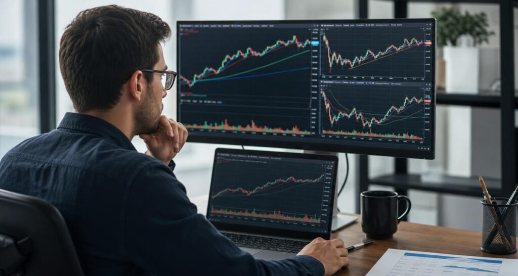TradingView trading indicator - What to look for in a multi-timeframe indicator comparison